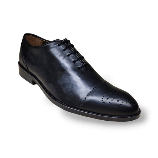 Oxford Black Leather
