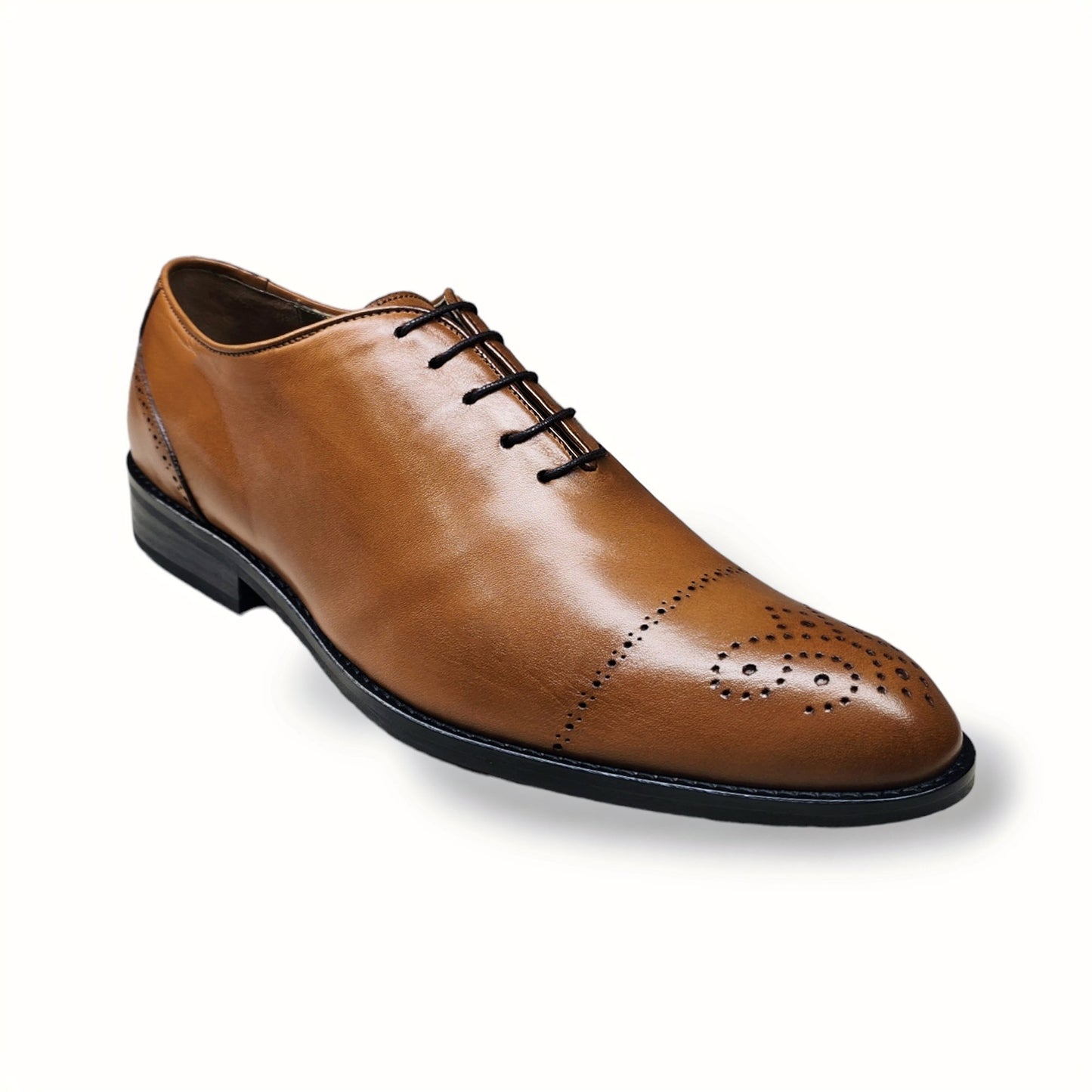Oxford Cognac Leather