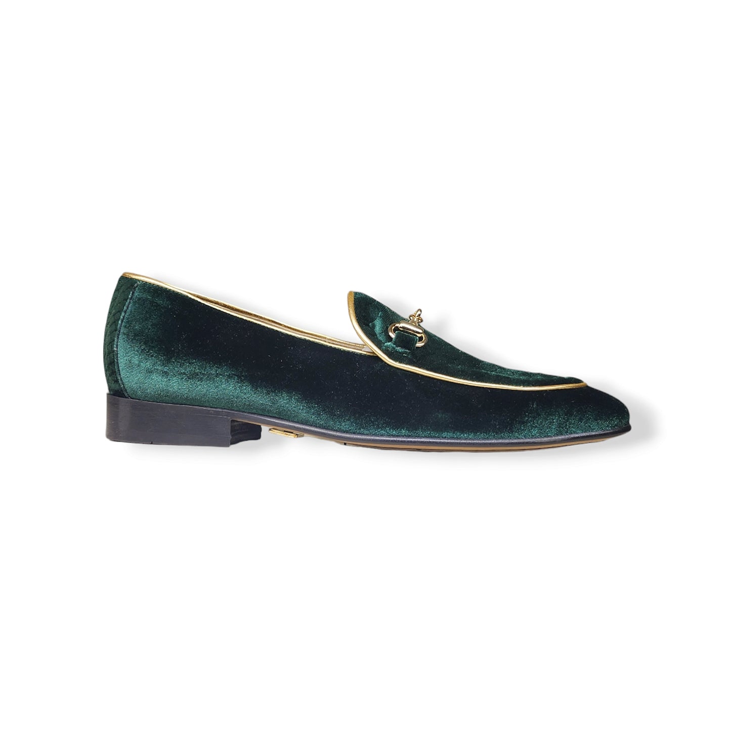 Loafer Snake Green Velvet