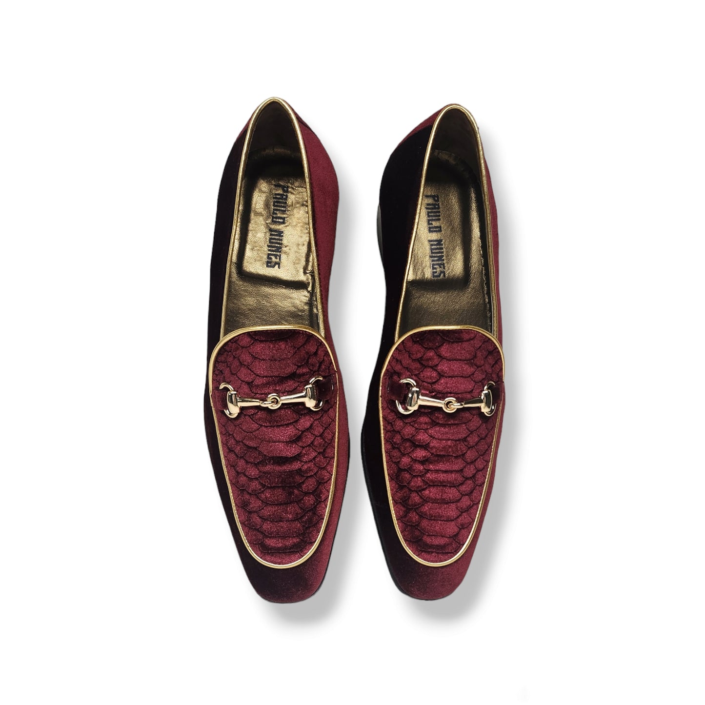 Loafer Snake Red Velvet