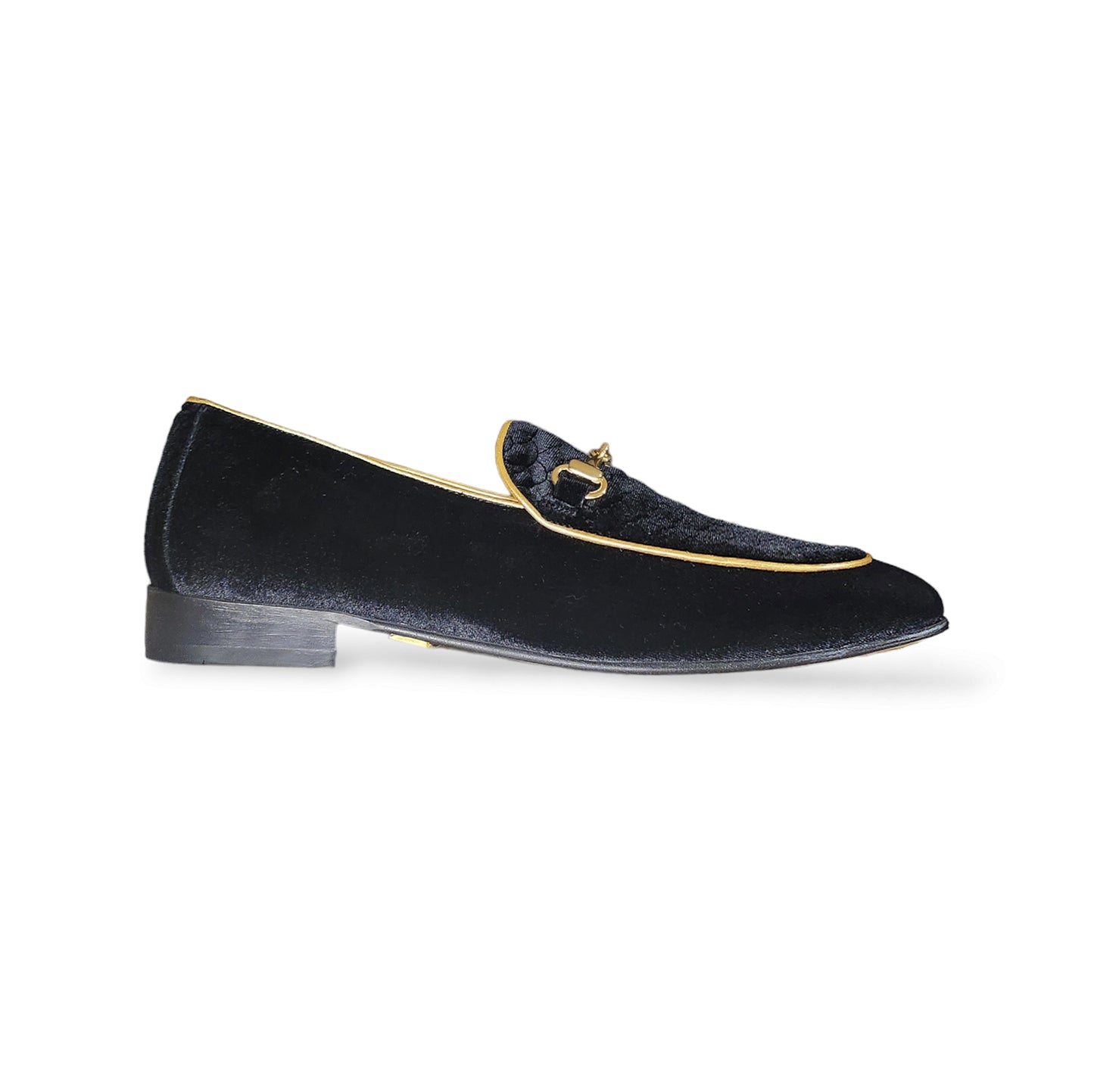 Loafer Snake Black Velvet