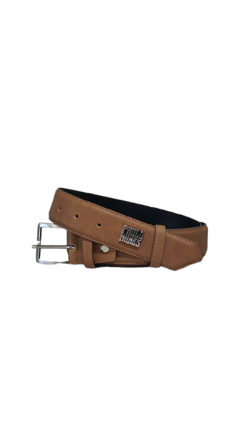 Classic Belt Camel Silver