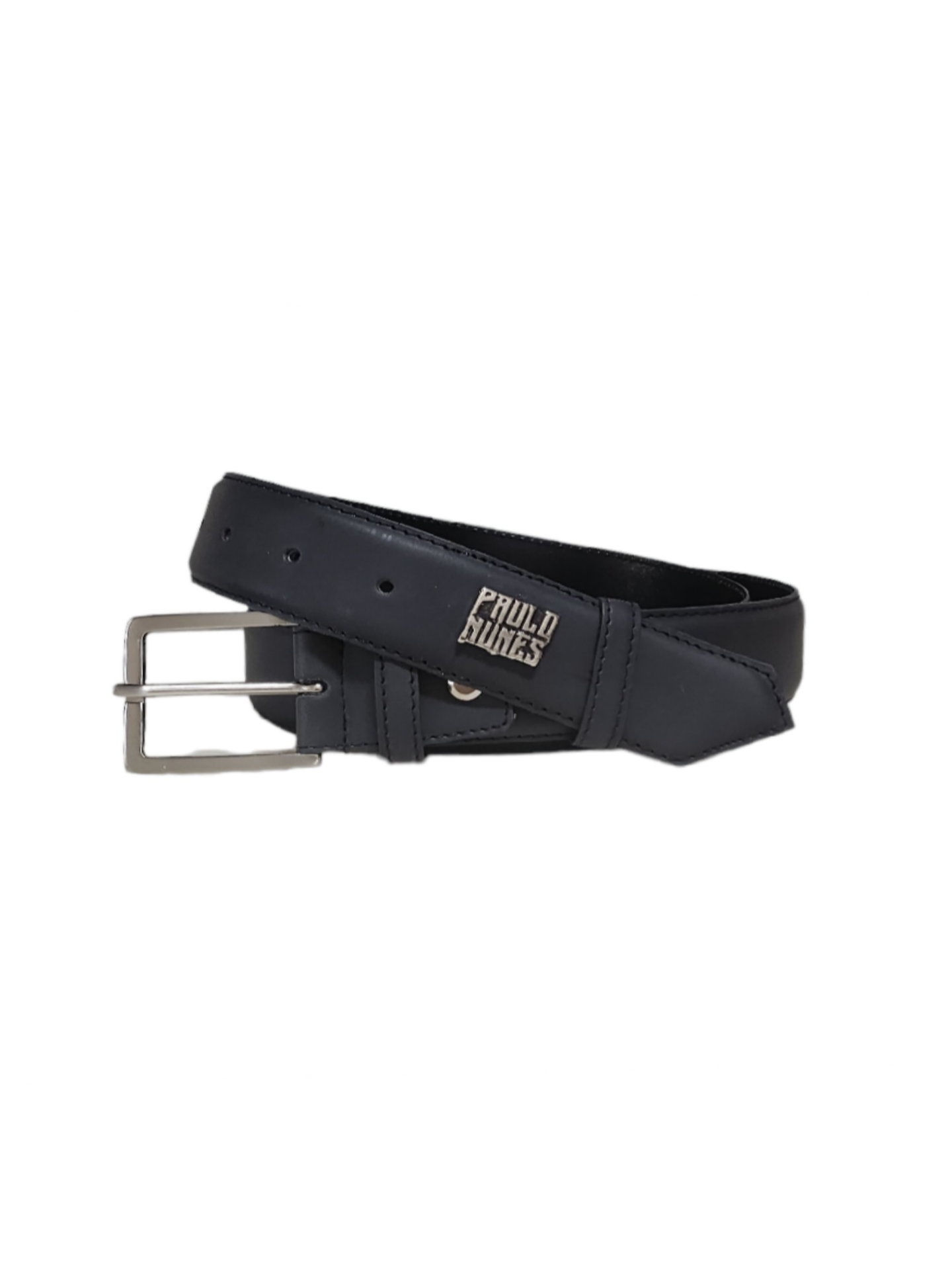 Classic Belt black Silver